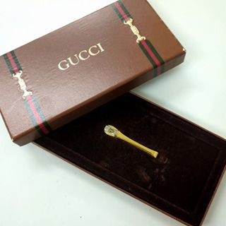 GUCCI - 【超美品/現行】GUCCI ネクタイピン ダイアゴナル 925 GUCCI - 【超美品/現行】GUCCI ネクタイピン ダイアゴナル 925