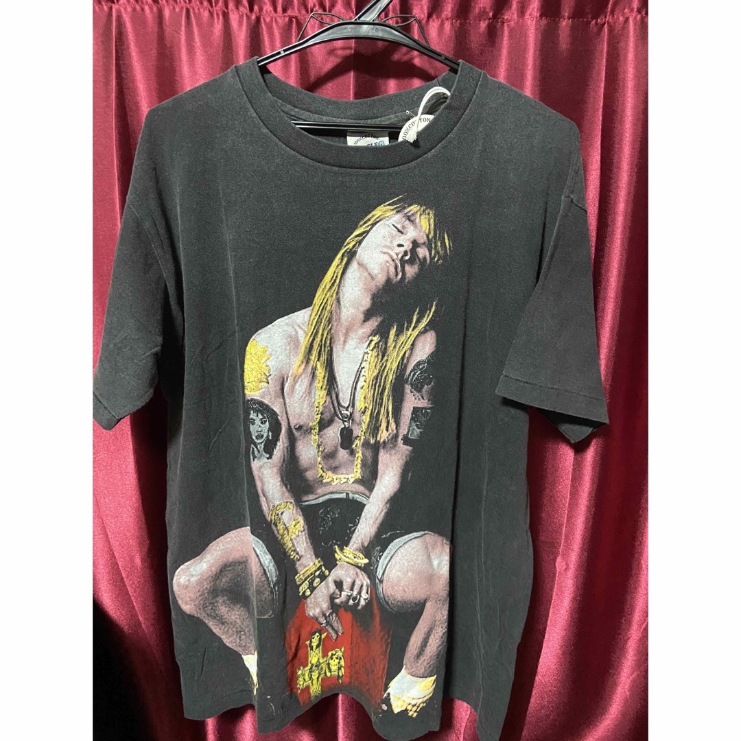 GUNS N' ROSES ガンズアンドローゼズ ガンズ アクセル Tシャツ L GUNS N' ROSES ガンズアンドローゼズ ガンズ アクセル Tシャツ L