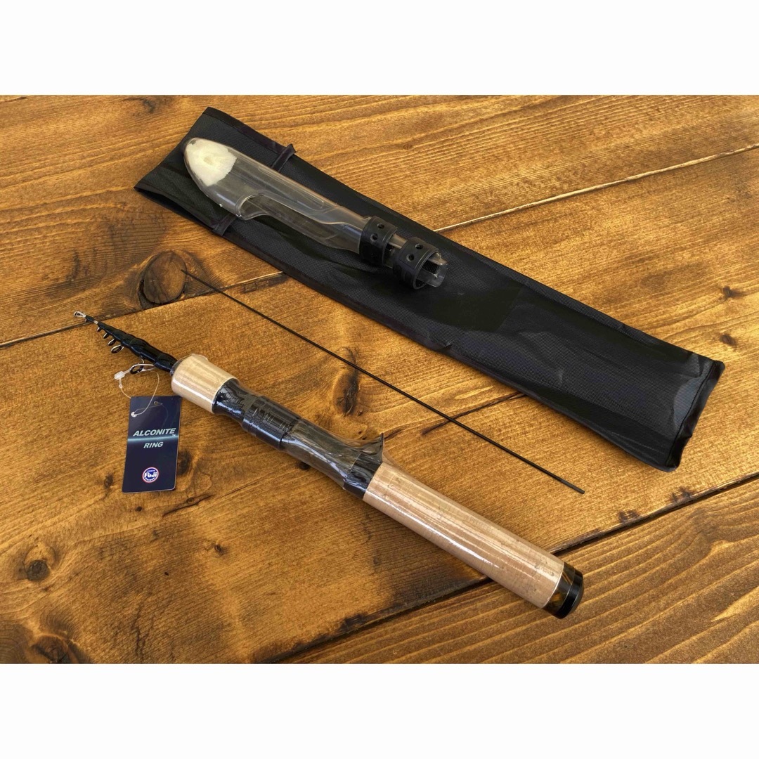 トラウトロッド 5ft9inch テレスコロッド コンパクトロッド 天然木 トラウトロッド 5ft9inch テレスコロッド コンパクトロッド 天然木