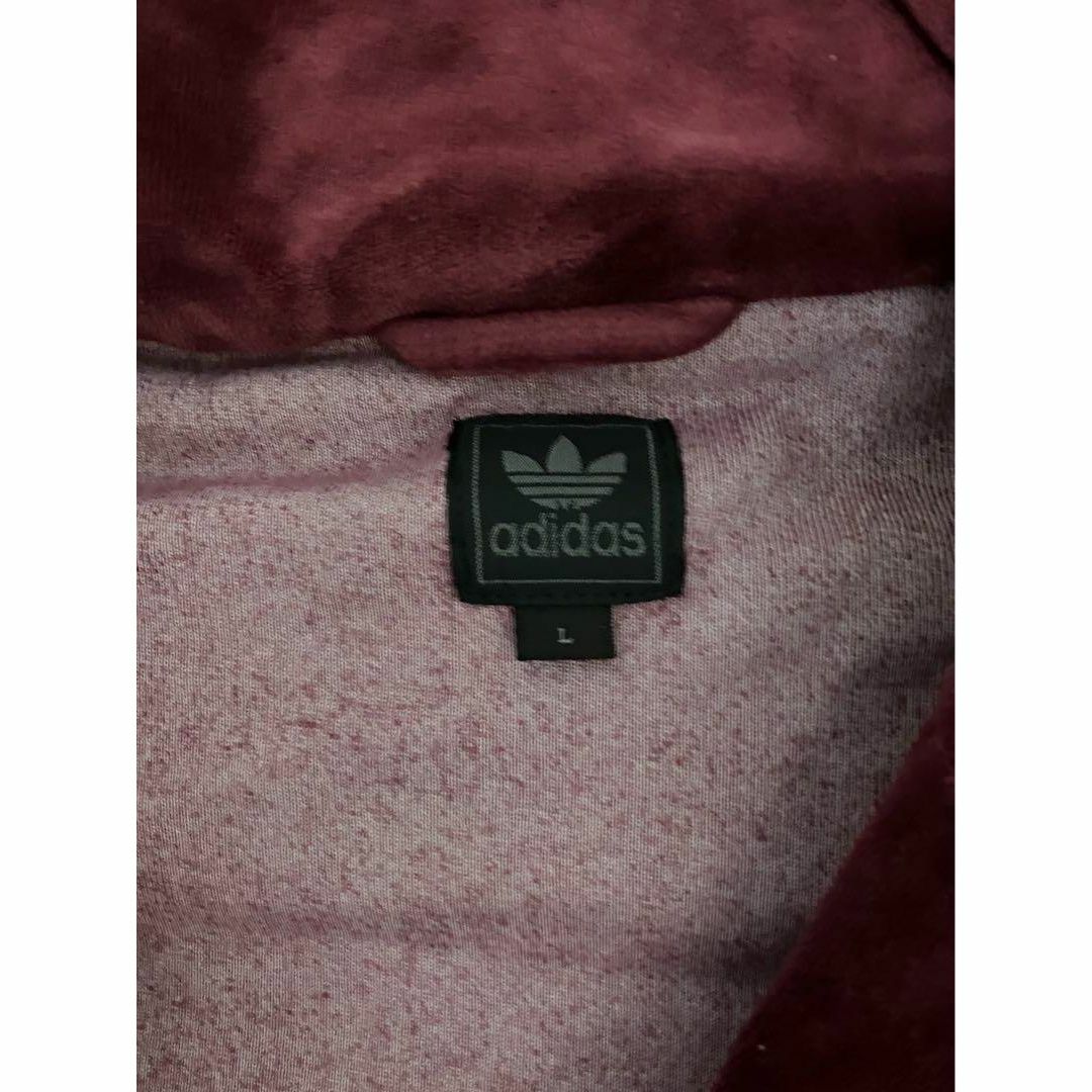 adidas - 【松村北斗 着用】アディダス☆刺繍ロゴ入り ベロア adidas - 【松村北斗 着用】アディダス☆刺繍ロゴ入り ベロア