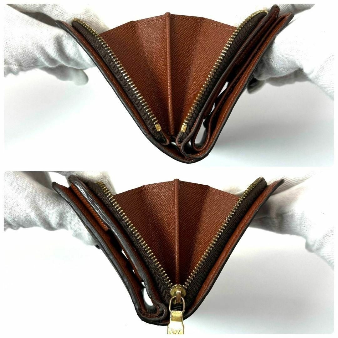 ☆美品 ルイヴィトン モノグラム コンパクトジップ 折り財布 ☆美品 ルイヴィトン モノグラム コンパクトジップ 折り財布