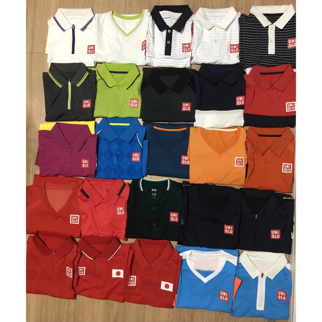 UNIQLO - ユニクロ 錦織 フェデラー ジョコビッチ シャツ まとめ UNIQLO - ユニクロ 錦織 フェデラー ジョコビッチ シャツ まとめ