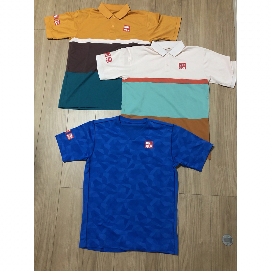 UNIQLO - ユニクロ 錦織 フェデラー ジョコビッチ シャツ まとめ UNIQLO - ユニクロ 錦織 フェデラー ジョコビッチ シャツ まとめ