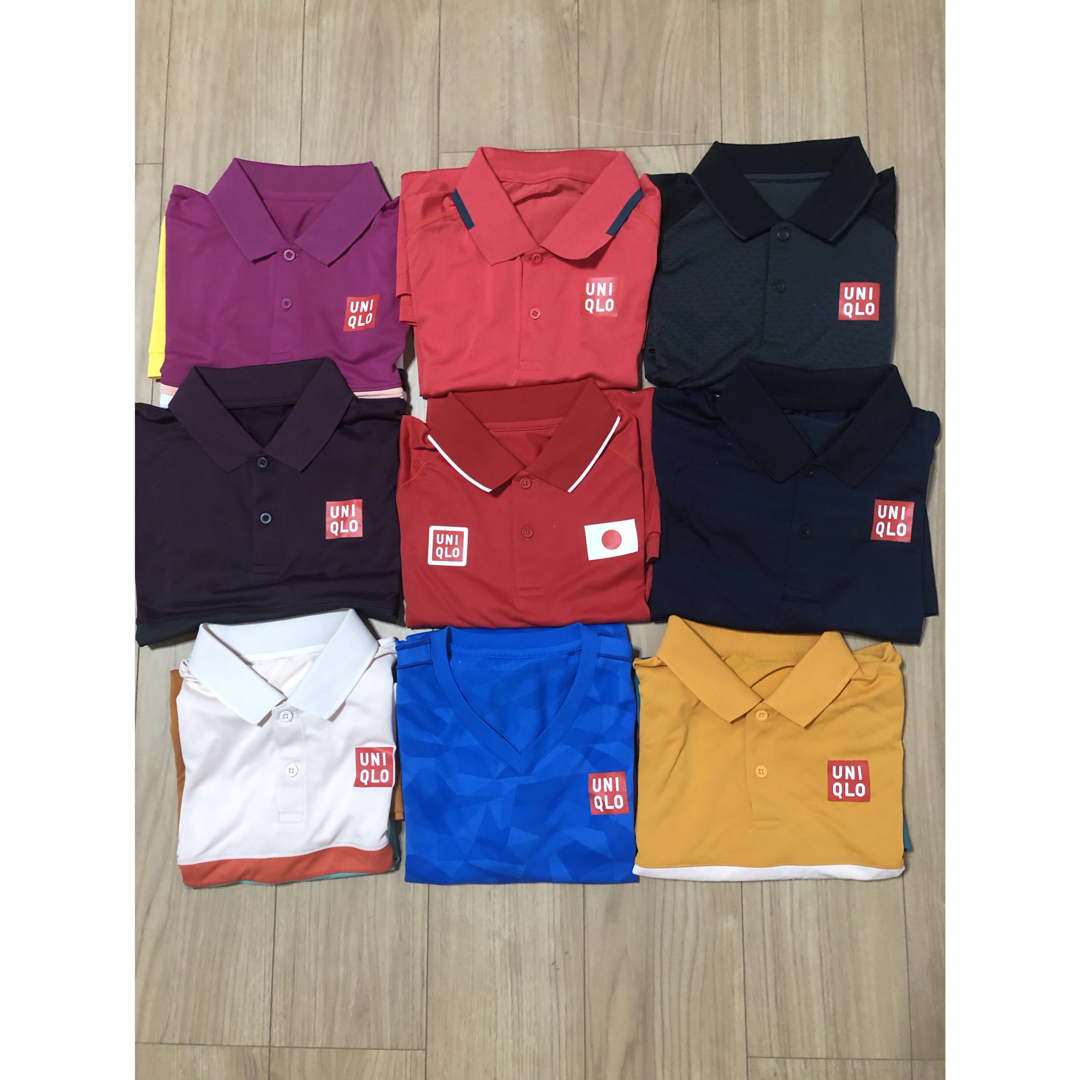 UNIQLO - ユニクロ 錦織 フェデラー ジョコビッチ シャツ まとめ UNIQLO - ユニクロ 錦織 フェデラー ジョコビッチ シャツ まとめ