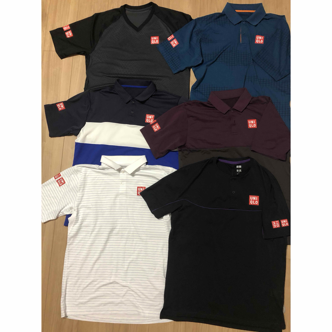 UNIQLO - ユニクロ 錦織 フェデラー ジョコビッチ シャツ まとめ UNIQLO - ユニクロ 錦織 フェデラー ジョコビッチ シャツ まとめ