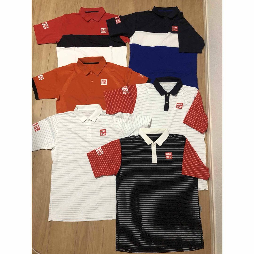 UNIQLO - ユニクロ 錦織 フェデラー ジョコビッチ シャツ まとめ UNIQLO - ユニクロ 錦織 フェデラー ジョコビッチ シャツ まとめ