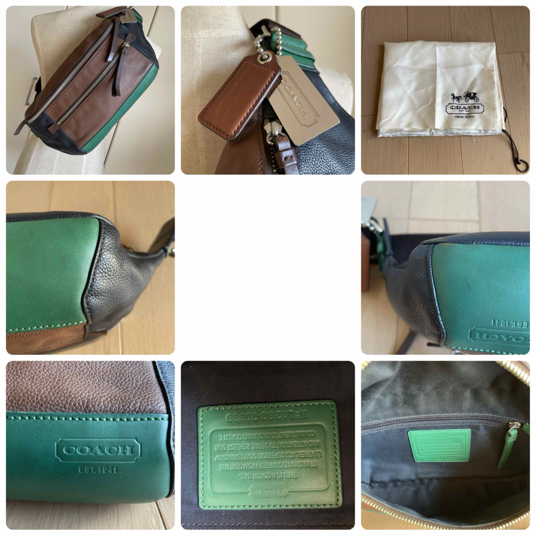 COACH - COACH コーチ 70899 トンプソンレザーボディバッグ 中古 COACH - COACH コーチ 70899 トンプソンレザーボディバッグ 中古