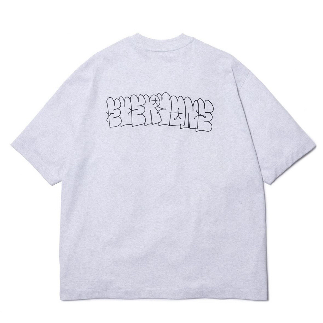 everyone j.30000 logo tee アッシュ M everyone j.30000 logo tee アッシュ M