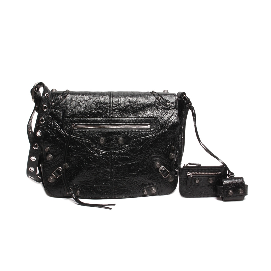 BALENCIAGA - バレンシアガ ショルダーバッグ メタルパーツ BALENCIAGA - バレンシアガ ショルダーバッグ メタルパーツ