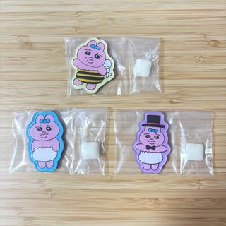 おぱんちゅうさぎ キャラマグネッツ 3個セット(キャラクターグッズ)