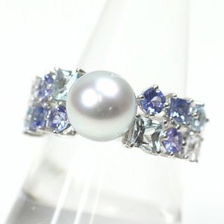 TASAKI - タサキ TASAKI パール サファイア デザインリング TASAKI - タサキ TASAKI パール サファイア デザインリング