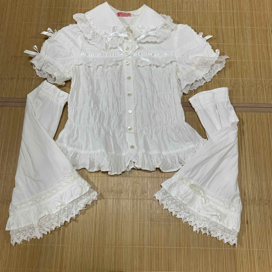 プリティ 姫袖ブラウス プリティ 姫袖ブラウス