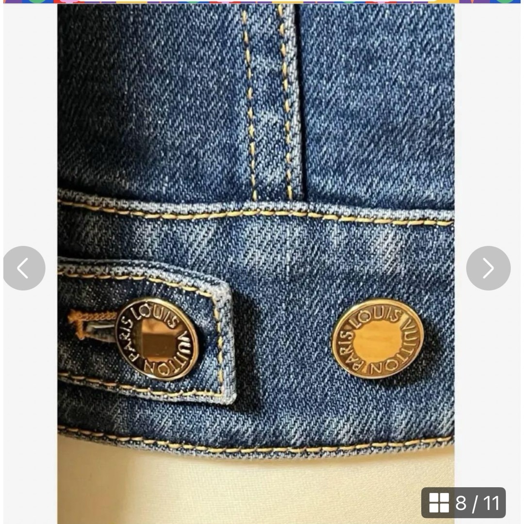 LOUIS VUITTON - 未使用クラス♪ルイヴィトン 袖口パンチング LOUIS VUITTON - 未使用クラス♪ルイヴィトン 袖口パンチング
