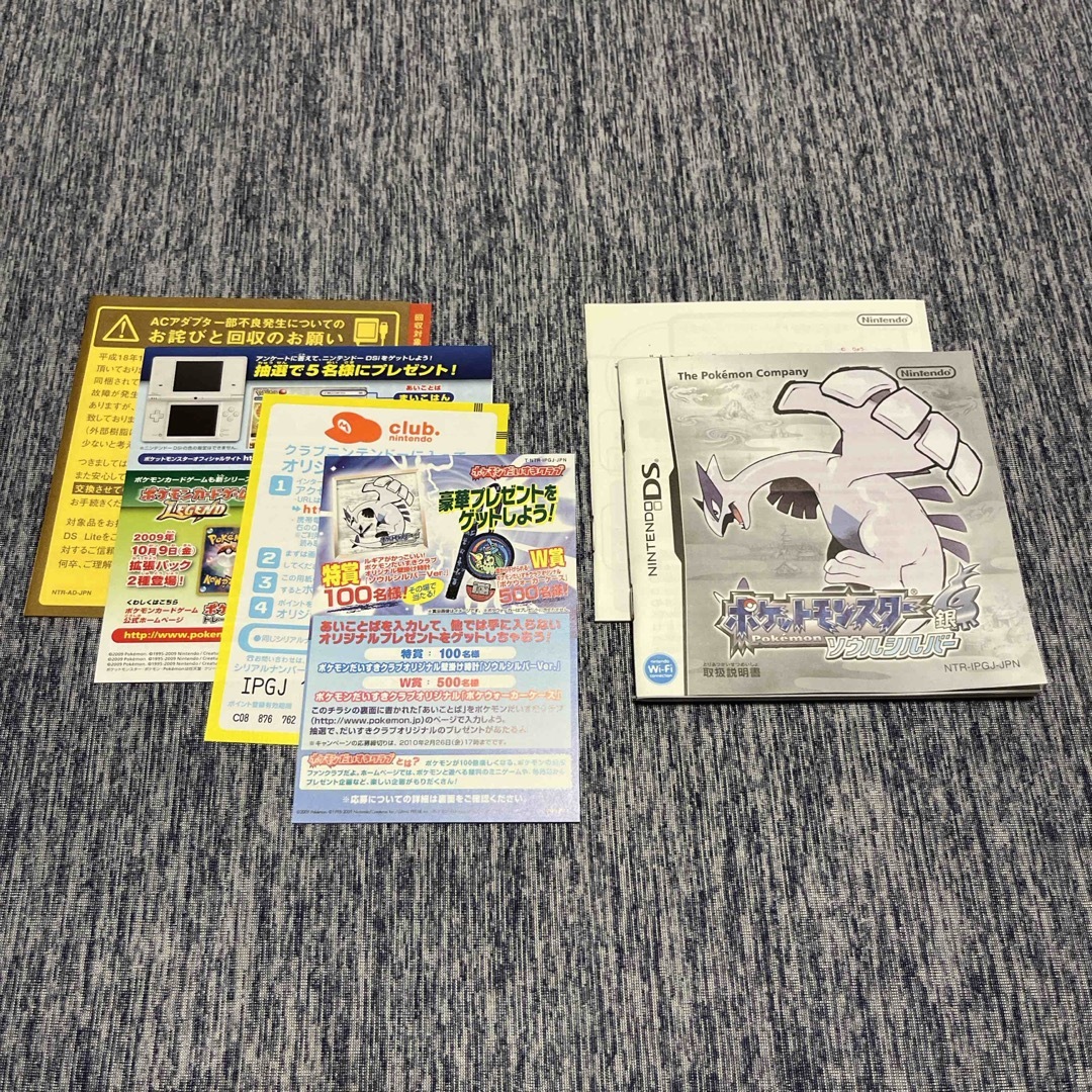 ニンテンドーDS - 【ケース説明書付き】ポケットモンスター ニンテンドーDS - 【ケース説明書付き】ポケットモンスター