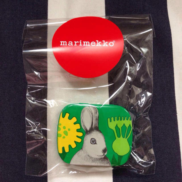 marimekko(マリメッコ)のマリメッコ♡ノベルティ缶 インテリア/住まい/日用品のインテリア小物(小物入れ)の商品写真