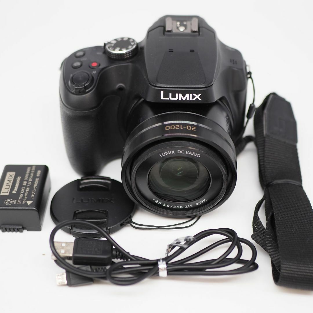Panasonic - □668ショット□ PANASONIC DC-FZ85D-K ブラックの Panasonic - □668ショット□ PANASONIC DC-FZ85D-K ブラックの