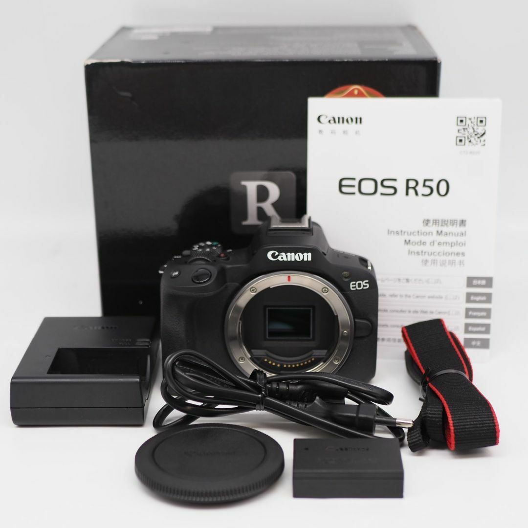 □5000ショット以下□ CANON EOS R50 ボディ □ほぼ新品□ カメラ □5000ショット以下□ CANON EOS R50 ボディ □ほぼ新品□ カメラ