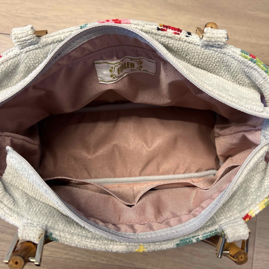 フェイラー FEILER ハイジドット バンブートートバッグ グレー フェイラー FEILER ハイジドット バンブートートバッグ グレー