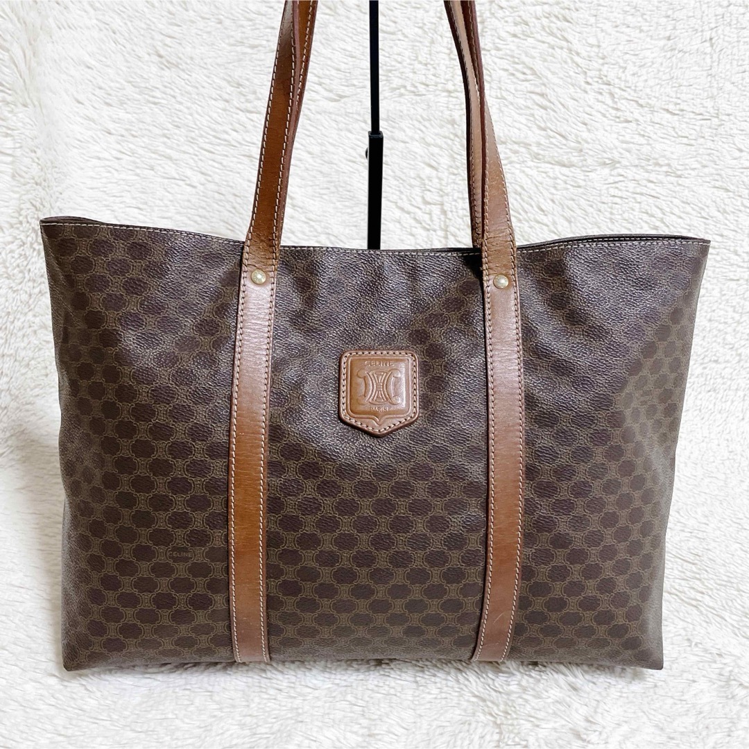 CELINE セリーヌ トリオンフ マカダム トートバッグ ショルダー CELINE セリーヌ トリオンフ マカダム トートバッグ ショルダー