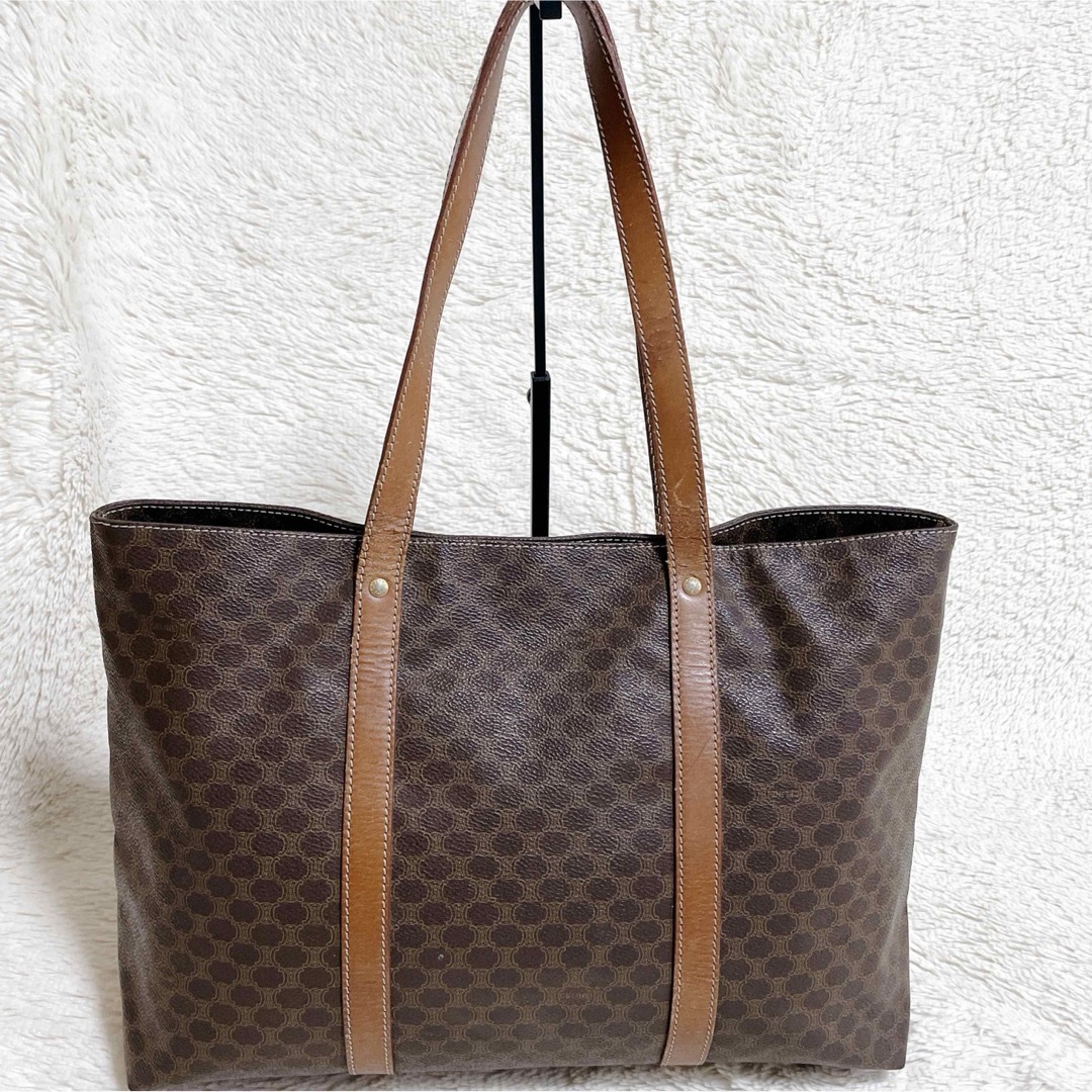 CELINE セリーヌ トリオンフ マカダム トートバッグ ショルダー CELINE セリーヌ トリオンフ マカダム トートバッグ ショルダー