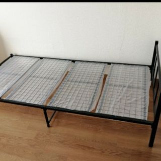 板橋区】ニトリシングルベッドフレーム(解体済) 濃く 板橋区】ニトリシングルベッドフレーム(解体済) 濃く