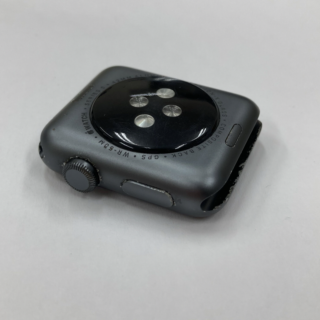 シリーズ3 42mm/アップルウォッチ グレー 黒 Apple Watch シリーズ3 42mm/アップルウォッチ グレー 黒 Apple Watch