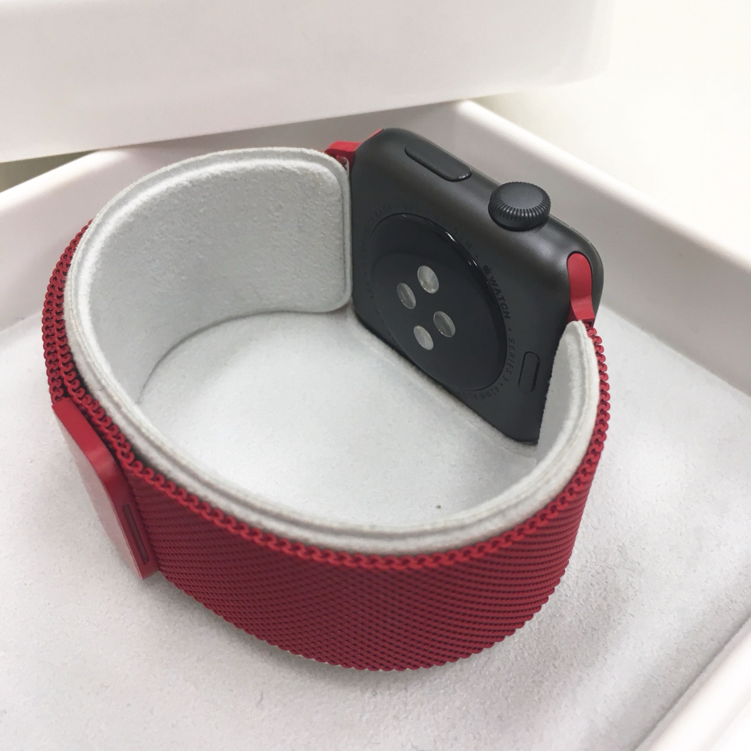 シリーズ3 42mm/アップルウォッチ グレー 黒 Apple Watch シリーズ3 42mm/アップルウォッチ グレー 黒 Apple Watch