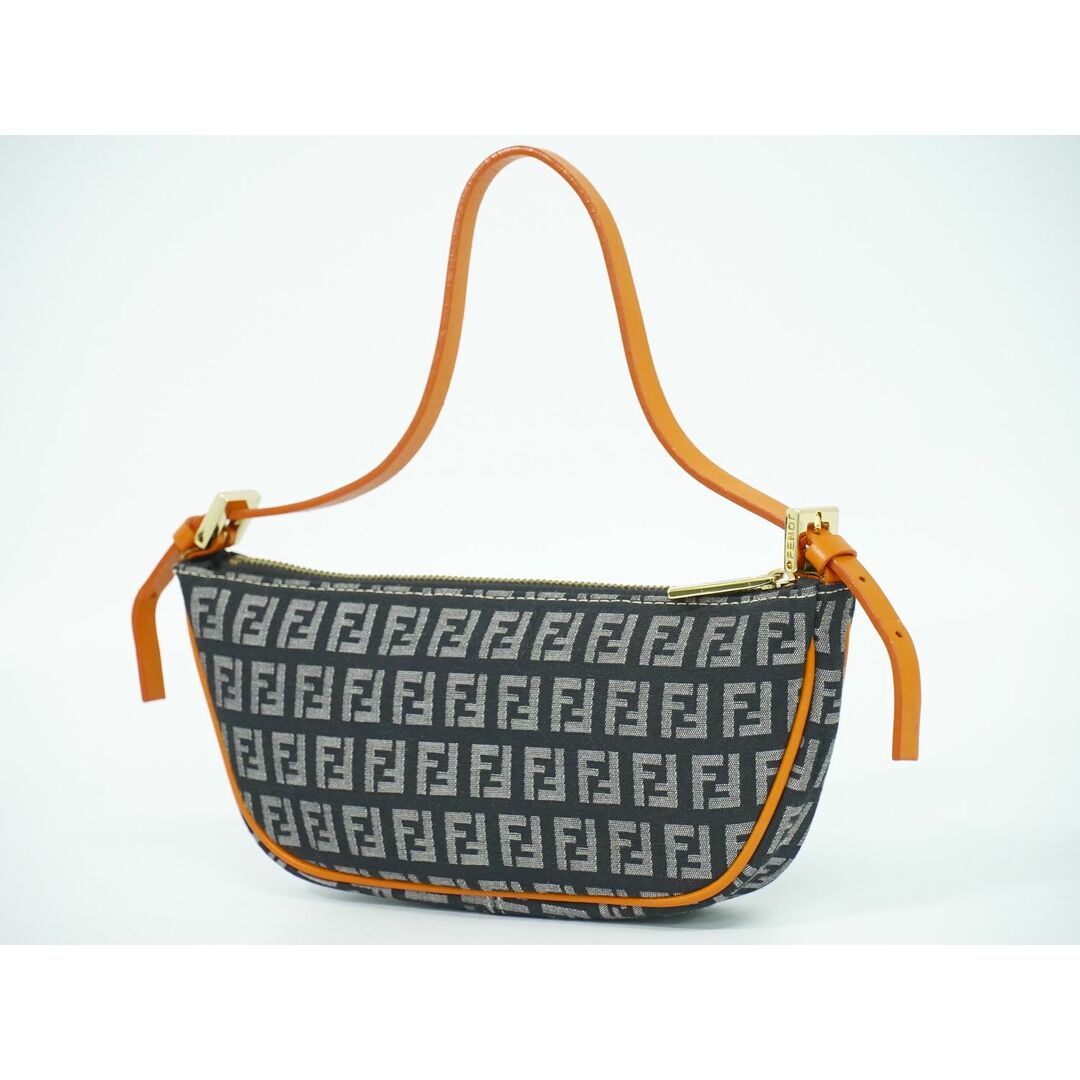 FENDI - 本物 フェンディ FENDI ズッキーノ アクセサリーポーチ FENDI - 本物 フェンディ FENDI ズッキーノ アクセサリーポーチ