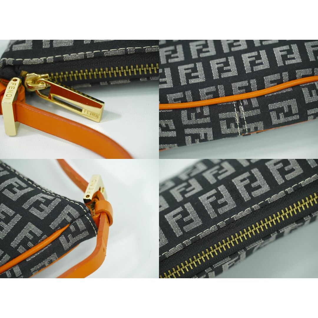FENDI - 本物 フェンディ FENDI ズッキーノ アクセサリーポーチ FENDI - 本物 フェンディ FENDI ズッキーノ アクセサリーポーチ