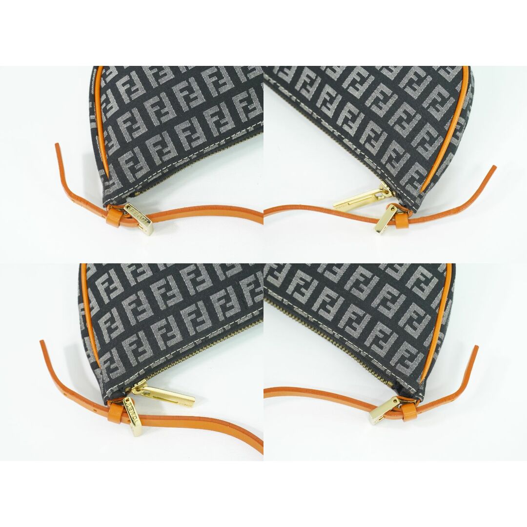 FENDI - 本物 フェンディ FENDI ズッキーノ アクセサリーポーチ FENDI - 本物 フェンディ FENDI ズッキーノ アクセサリーポーチ