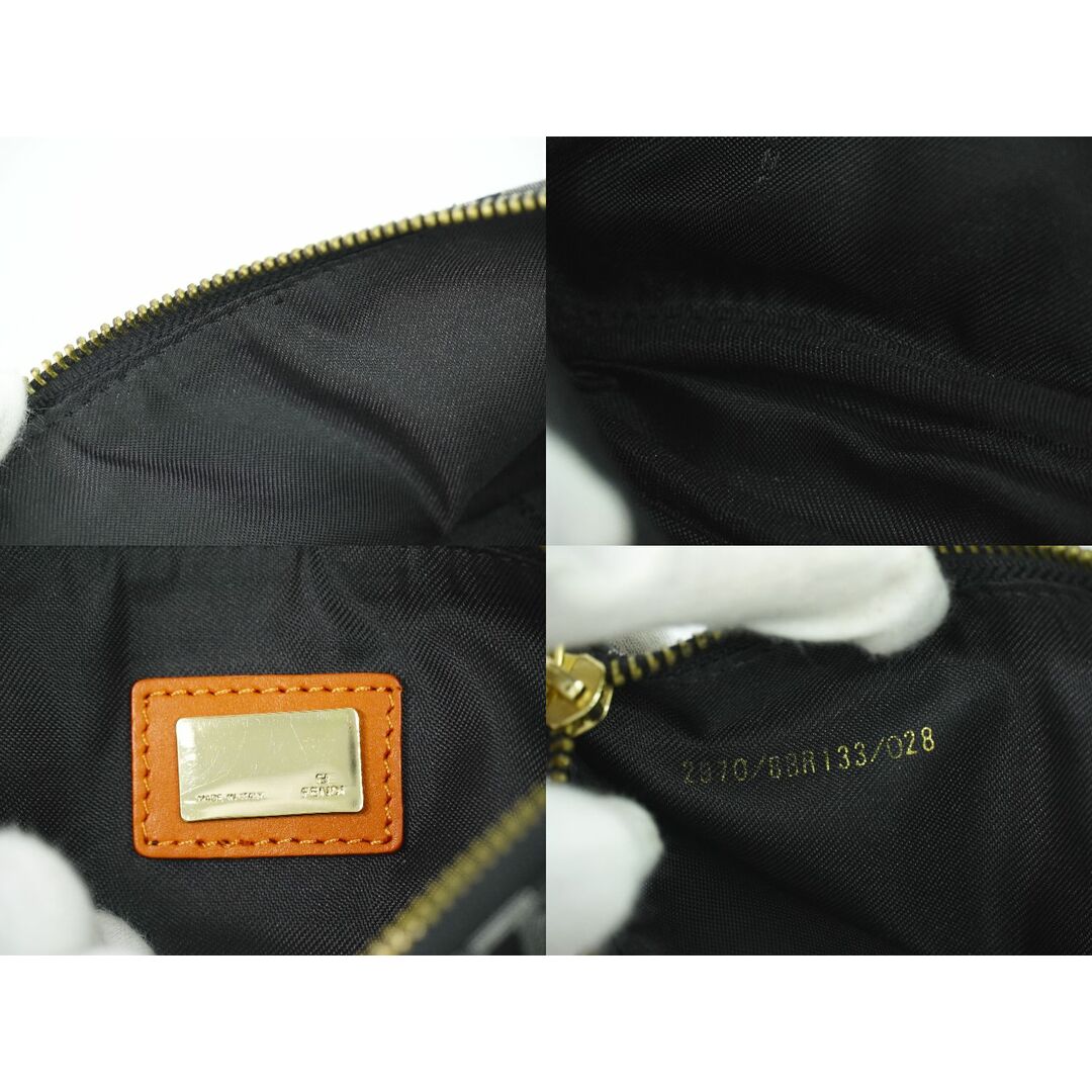 FENDI - 本物 フェンディ FENDI ズッキーノ アクセサリーポーチ FENDI - 本物 フェンディ FENDI ズッキーノ アクセサリーポーチ