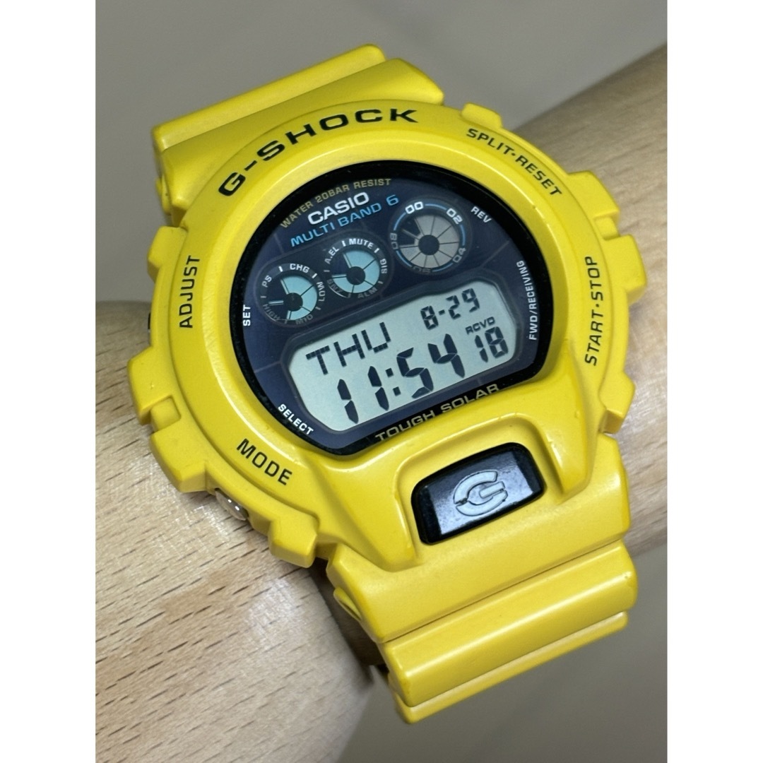 G-SHOCK/三つ目/GW-6900/電波ソーラー/イエロー/クレイジー/黄色 G-SHOCK/三つ目/GW-6900/電波ソーラー/イエロー/クレイジー/黄色
