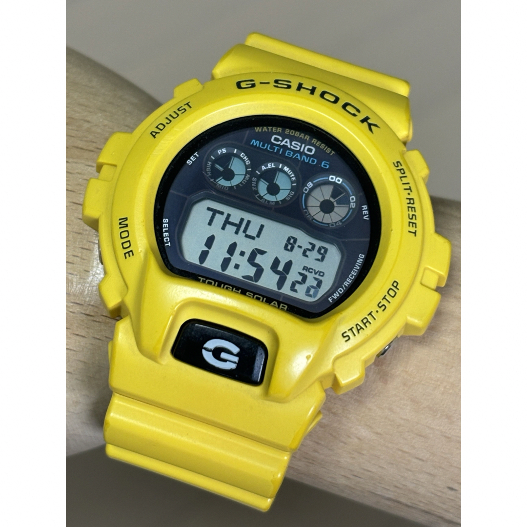 G-SHOCK/三つ目/GW-6900/電波ソーラー/イエロー/クレイジー/黄色 G-SHOCK/三つ目/GW-6900/電波ソーラー/イエロー/クレイジー/黄色