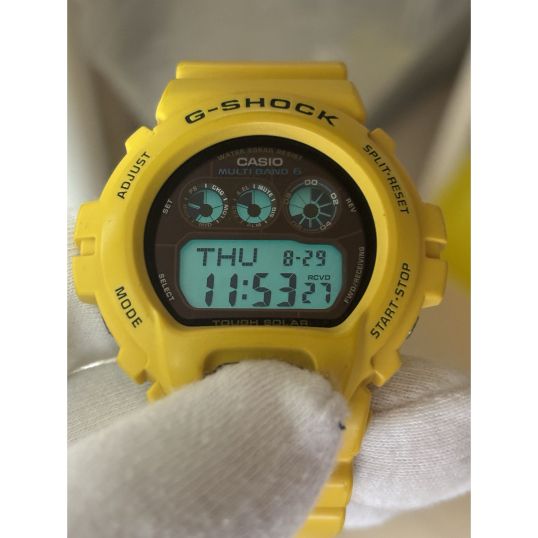G-SHOCK/三つ目/GW-6900/電波ソーラー/イエロー/クレイジー/黄色 G-SHOCK/三つ目/GW-6900/電波ソーラー/イエロー/クレイジー/黄色