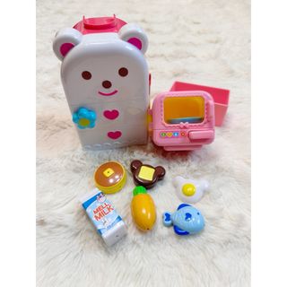 メルチャン(メルちゃん)の【週末値下げ】メルちゃん レンジとれいぞうこセット(1セット)(その他)