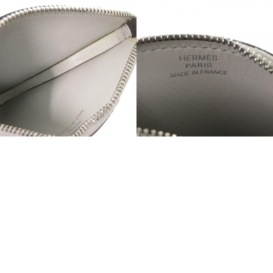 HERMES - 新品同様 エルメス アニマル クジラ レザー グレー □J HERMES - 新品同様 エルメス アニマル クジラ レザー グレー □J