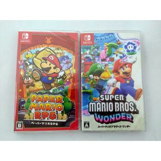 Switch『ペーパーマリオＲＰＧ』＆『スーパーマリオブラザーズ・ワンダー』(家庭用ゲームソフト)