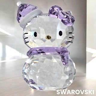 SWAROVSKI - 【美品】SWAROVSKI クリスタル ハローキティ SWAROVSKI - 【美品】SWAROVSKI クリスタル ハローキティ