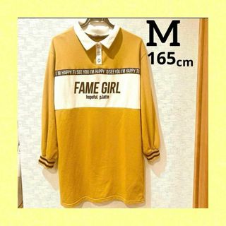 ❤️ピンクラテ ワンピース マスタード 可愛い サイズM（165）(ワンピース)