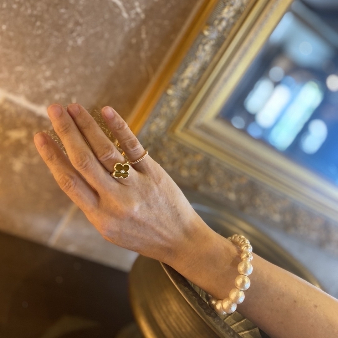 Van Cleef & Arpels - ペルレ リング 指輪 ヴァンクリ Van Van Cleef & Arpels - ペルレ リング 指輪 ヴァンクリ Van