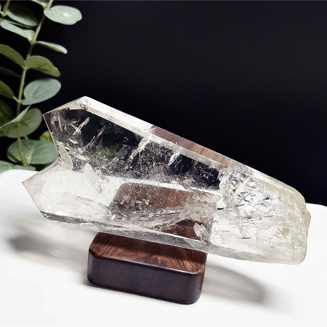 ヒマラヤ水晶 水晶 ポイント ダブルポイント 天然石【高品質】1 ヒマラヤ水晶 水晶 ポイント ダブルポイント 天然石【高品質】1
