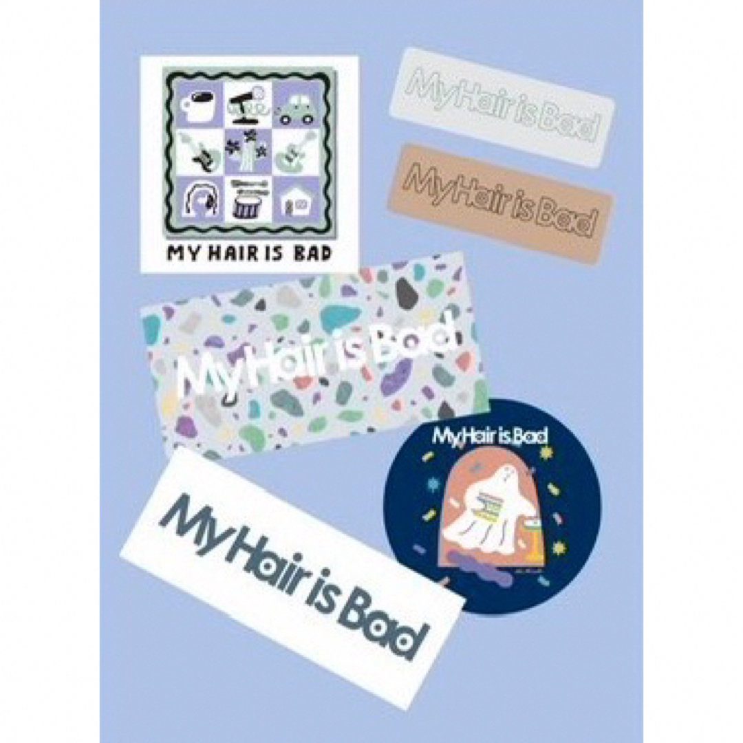 My Hair is Bad マイヘア ステッカーパックの通販 by えりか's My Hair is Bad マイヘア ステッカーパックの通販 by えりか's
