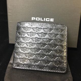 ポリス(POLICE)の正規代理店購入品新品未使用ポリス二つ折財布PA-58800-10上代12420円(折り財布)