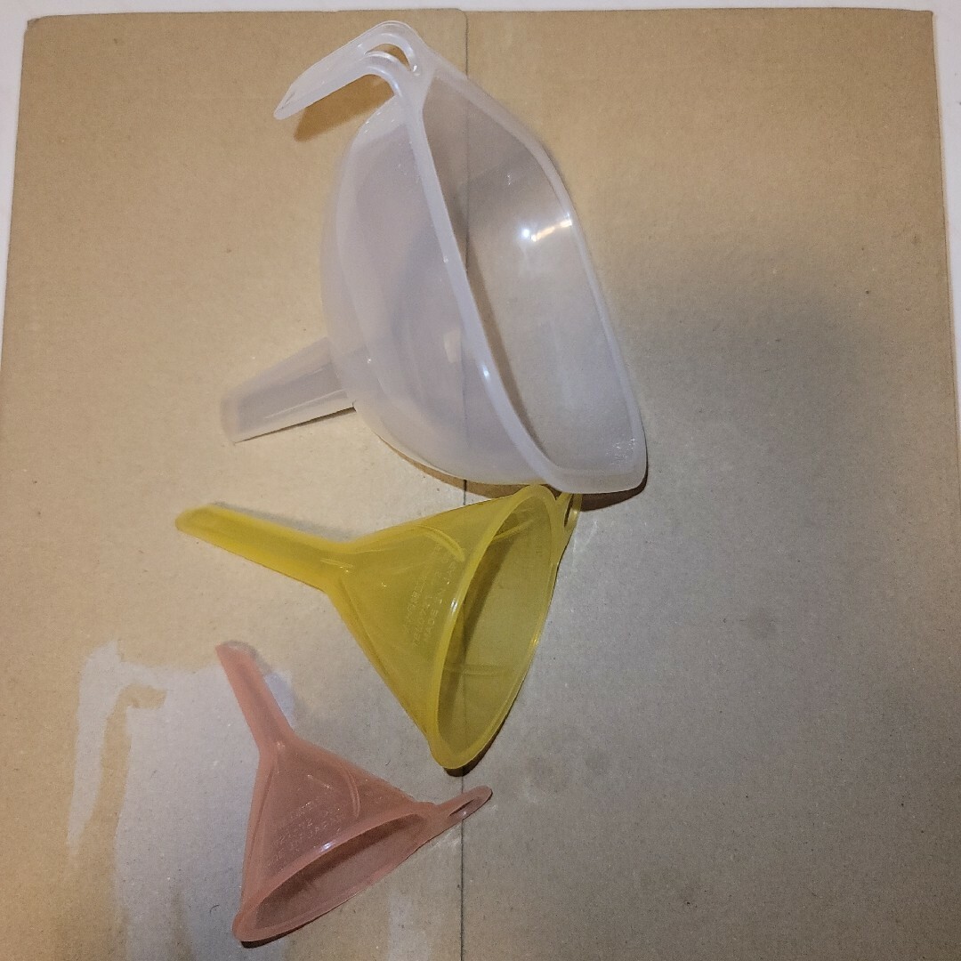 漏斗3個セット インテリア/住まい/日用品のキッチン/食器(調理道具/製菓道具)の商品写真