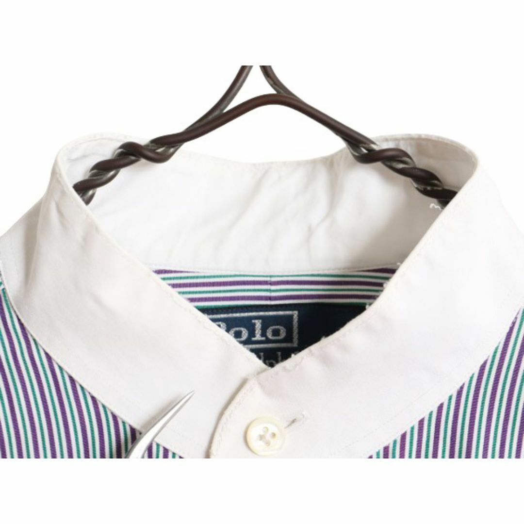 Ralph Lauren - 90s ポロ ラルフローレン ストライプ 長袖 Ralph Lauren - 90s ポロ ラルフローレン ストライプ 長袖