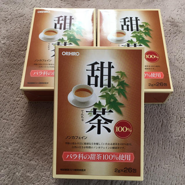 オリヒロ 甜茶 ２６包×３箱 ♡花粉症対策に 食品/飲料/酒の飲料(茶)の商品写真