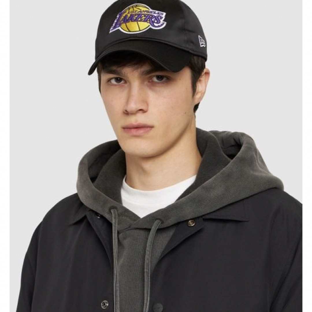 NEW ERA - ニューエラ NBA LA サテン レイカーズ キャップ 帽子 NEW ERA - ニューエラ NBA LA サテン レイカーズ キャップ 帽子