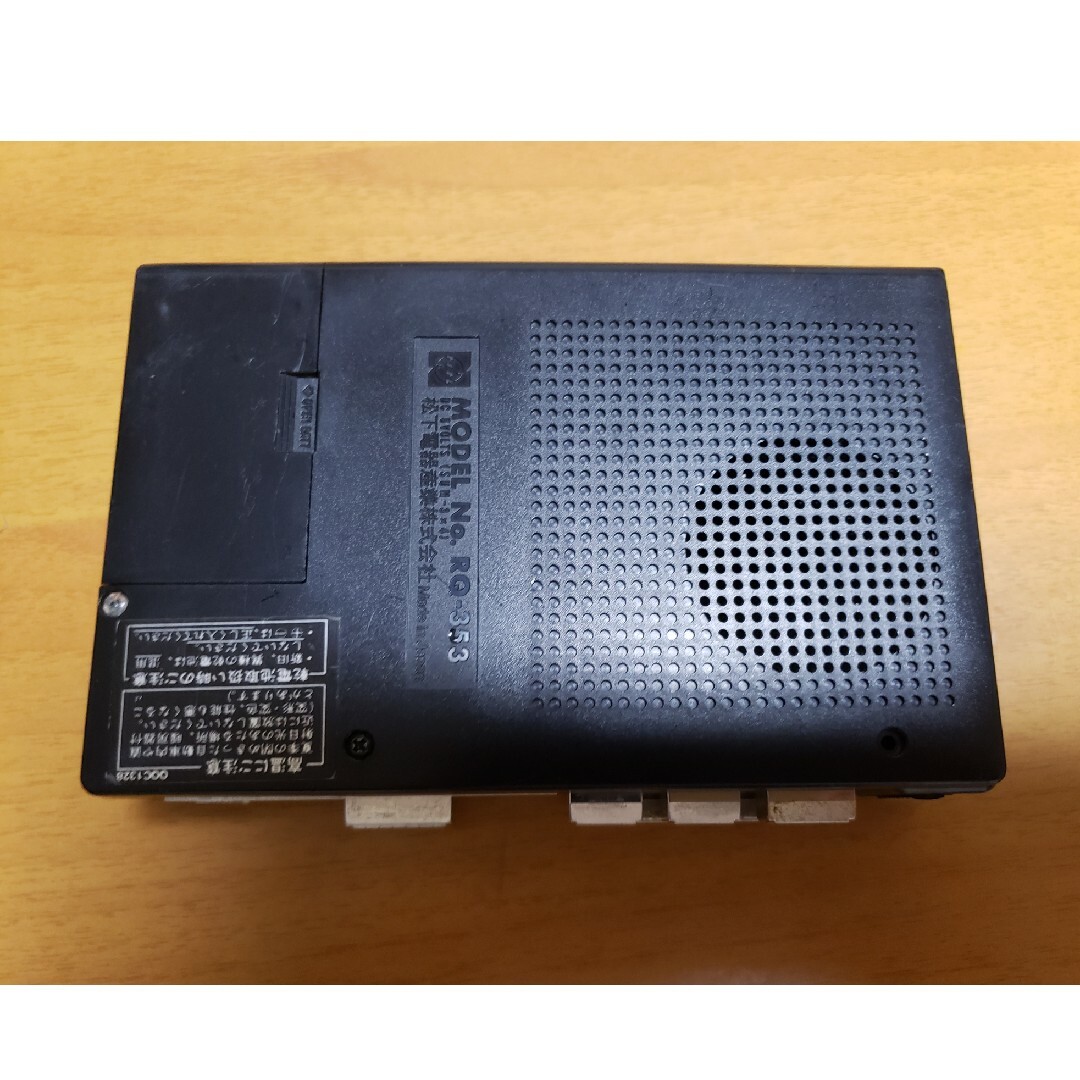 National RQ-353 ポータブルカセットレコーダー ジャンク スマホ/家電/カメラのオーディオ機器(その他)の商品写真