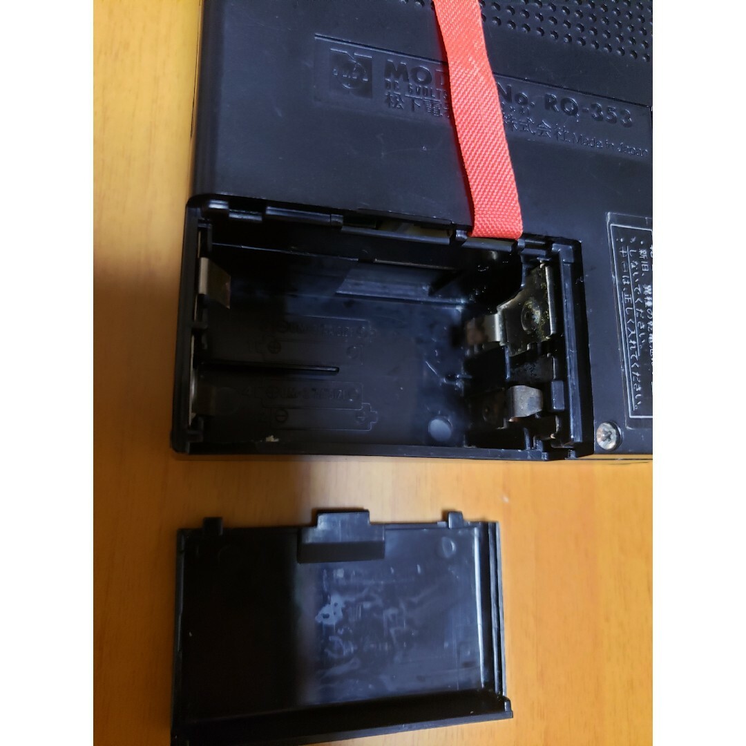 National RQ-353 ポータブルカセットレコーダー ジャンク スマホ/家電/カメラのオーディオ機器(その他)の商品写真