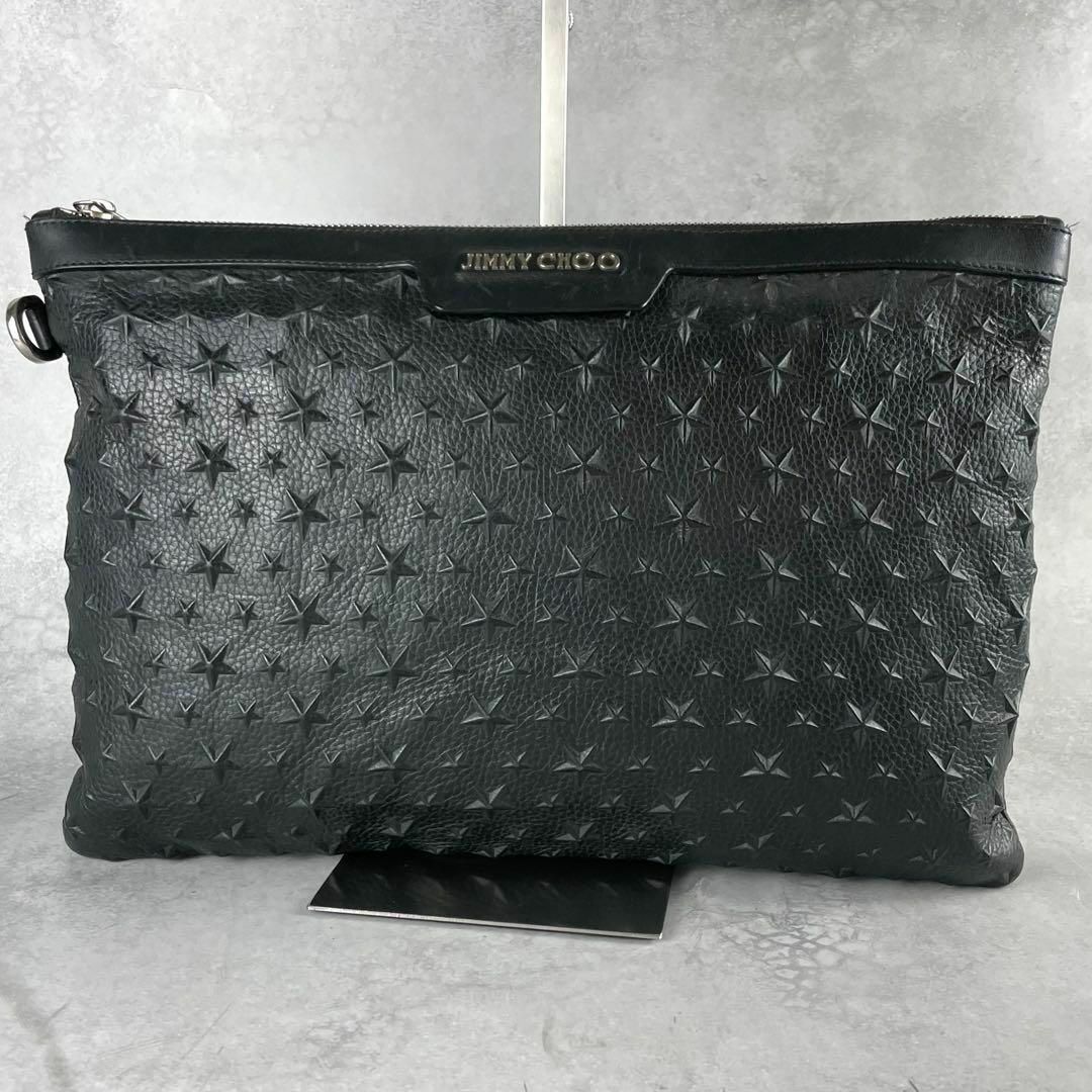JIMMY CHOO - 入手困難✨ ジミーチュウ クラッチバッグ エンボス JIMMY CHOO - 入手困難✨ ジミーチュウ クラッチバッグ エンボス